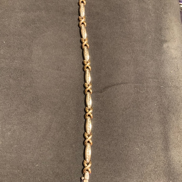 Sterling/cubic Zirconia Bracelet 7.5” - Picture 12 of 13